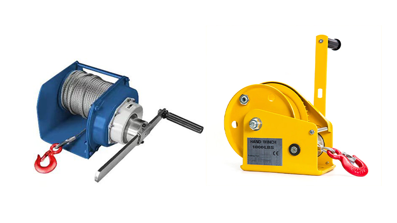 Vilka är fördelarna med den självlåsande funktionen hos en manuell vevvinsch?