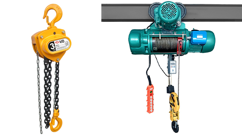 Hur väljer man mellan manuell och elektrisk hiss?