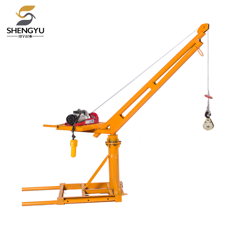 500 kg konstruktion utomhus minikran