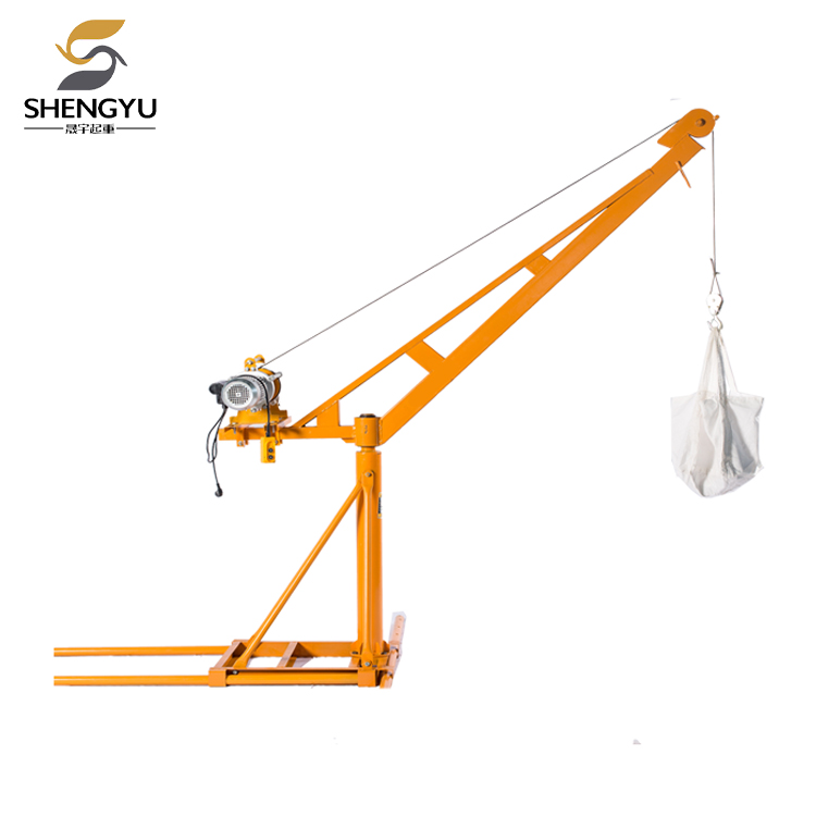 600 kg konstruktion utomhus minikran