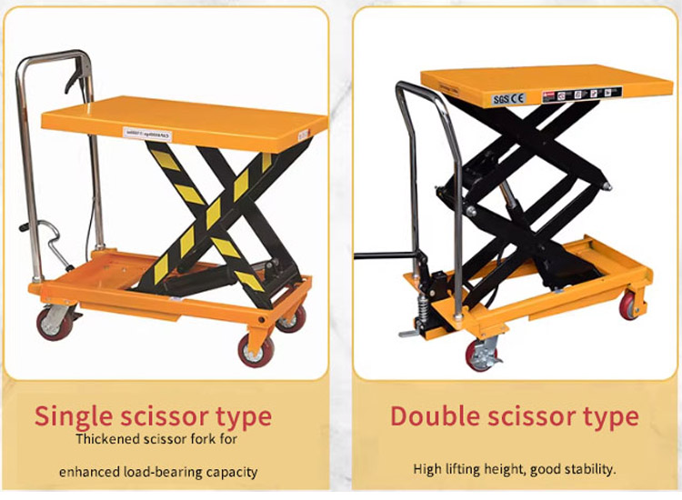 500kg Hydraulic Lifting Platforms